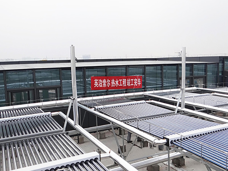 常州市湟糧浜學(xué)校40噸太陽能熱水工程